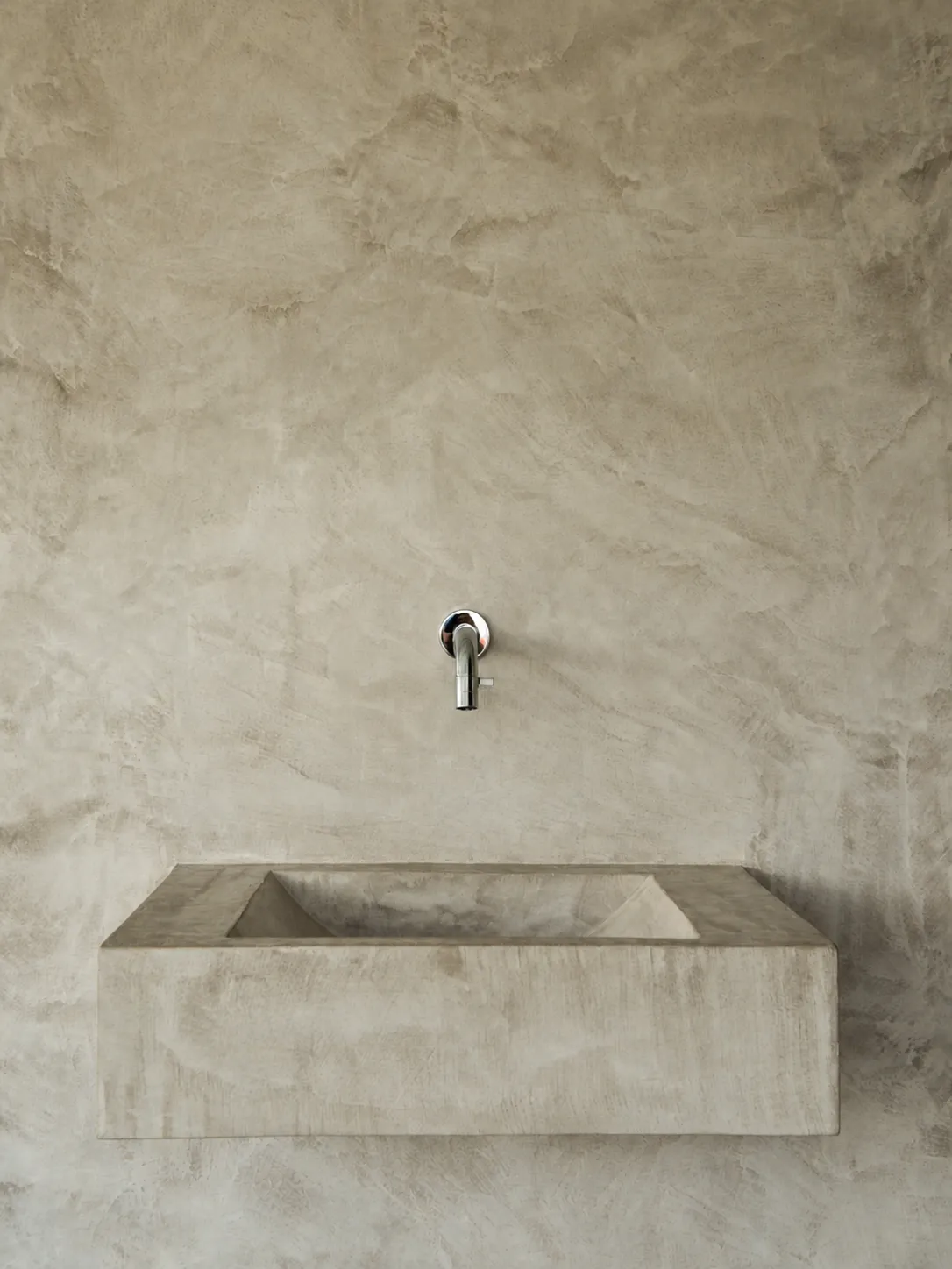 Mortex als decoratieve materiaalafwerking